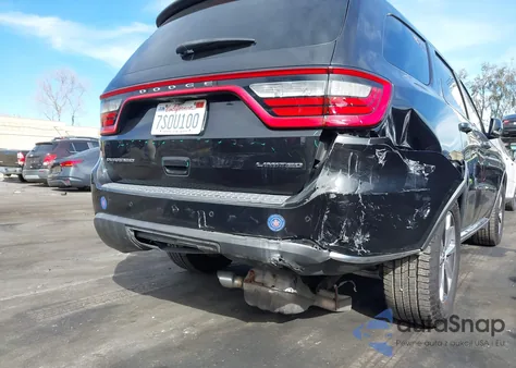 2016 Dodge Durango Limited z USA, uszkodzony, nr VIN 1C4RDHDG0GC455487